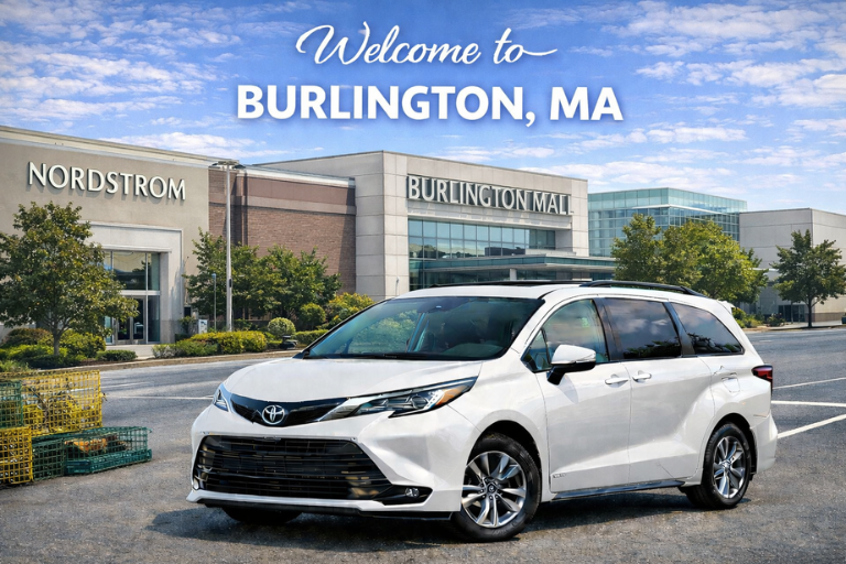 Burlington, MA to Boston, MA Taxi Service Book Now