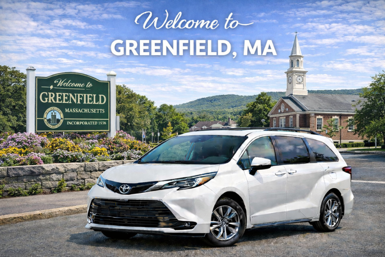 Taxi Service Greenfield, MA to Boston, MA - Anytime, Anywhere