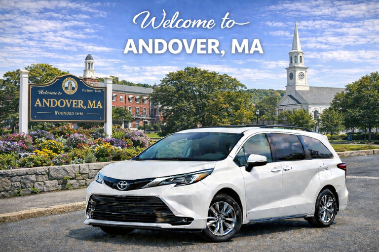 Trusted Boston, MA to Andover, MA Taxi Service – Book Today